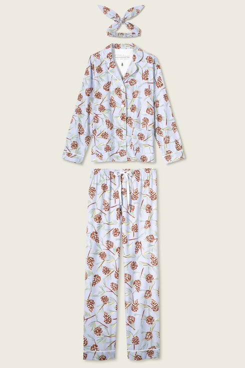 Pj Salvage Flannels Feelin' Pine 3-Piece Winter Print PJ Set